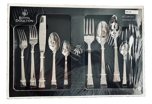 New royal doulton - envoy, 45pc