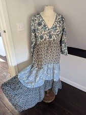 Zara Blue Floral Patchwork