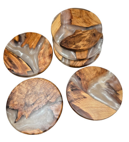 Epoxy resin wooden drink - epoxy,