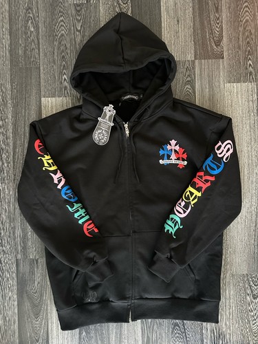 Chrome hearts black - black, up