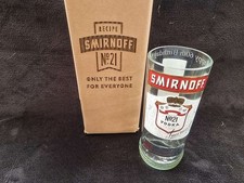 Smirnoff Vodka Glass box sets