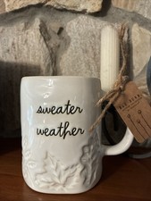 Rae Dunn NEW Fall Mug "SWEATER