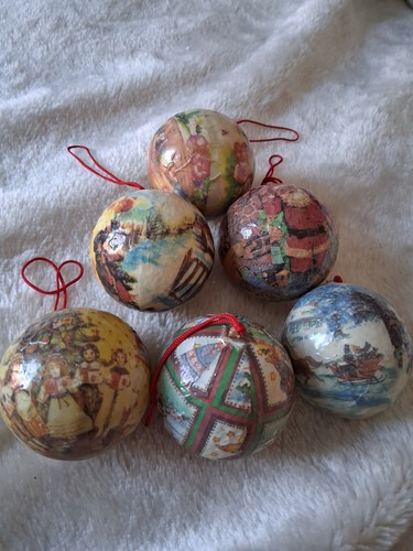 Vintage paper mache - vintage, decoupage