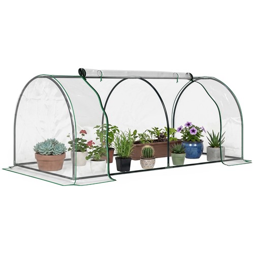 Outsunny tunnel greenhouse - tunnel,