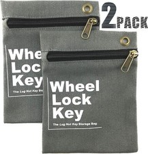 Wheel Lock Key Storage Bag -