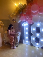 oh polly pink two piece size 6