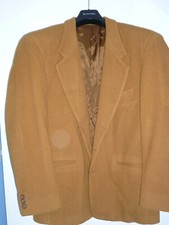 Mens Topman Blazer Jacket - Size Medium - Mustard Colour - Vintage 1990's