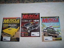3 Hemmings MUSCLE MACHINES