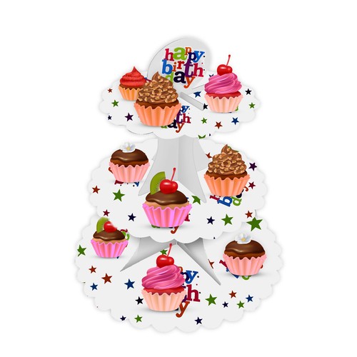 Vintage tier cake - vintage, 3