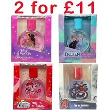 DISNEY / MARVEL / MATTEL  EDT PERFUME FOR KIDS 5OML 2 FOR £11