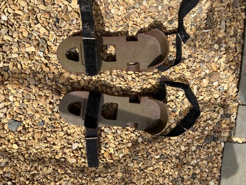 Vintage iron boots - vintage,