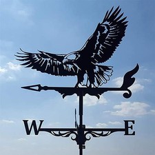 Black Metal Weather Vane Wind