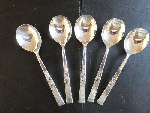 Vintage silver plated - , soup