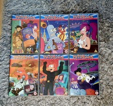 Futurama Bundle DVD's Set 28 Episodes 6 Discs Animation Cartoon Comedy Sci Fi