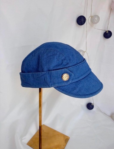 Vintage chanel denim baseball - vintage,