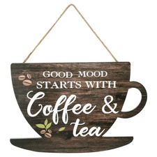 Rustic Wooden Coffee & Tea