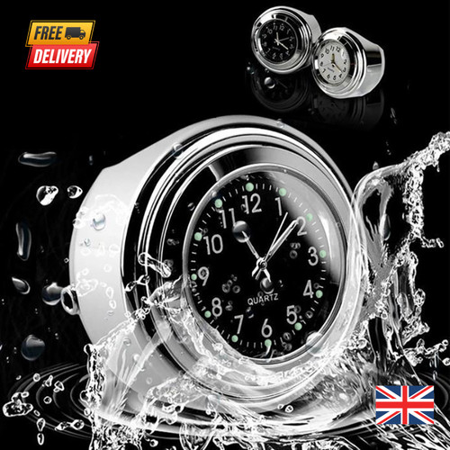Motorcycle clock handlebar - motorcycle,