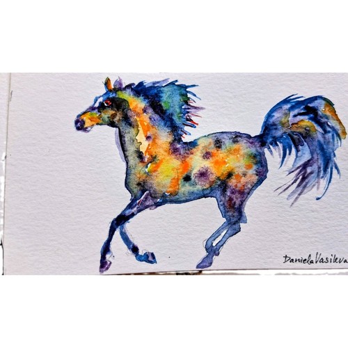 Original watercolor painting
