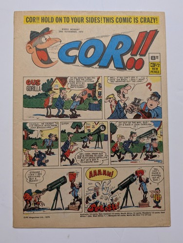 Cor comic 28th november - cor!!,