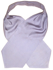 Vintage TIE RACK Silk Cravat Scarf Ascot Dapper Neckwear Mod Indie Goodwood