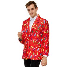 Mens Christmas Blazer Festive