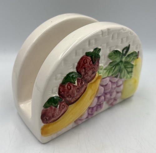 Vintage napkin holder - napkin,