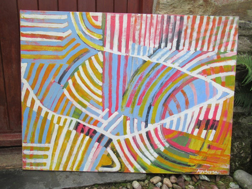 Very large abstract northern - abstract,