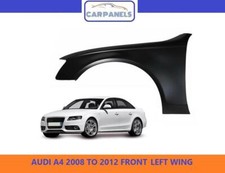 AUDI A4 B8 FRONT WING 2008 - 2012 LEFT PASSENGERS SIDE NEW PRIMED READY TO PAINT