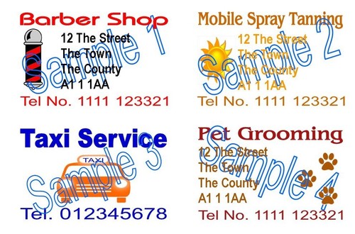 Business cards dog - business,