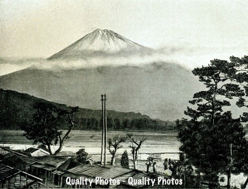 Mount fuji before - mount, 1902
