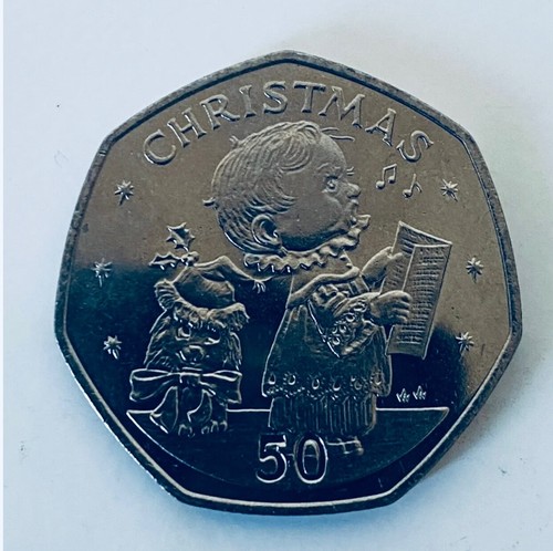 1989 christmas choir boy 50p - boy,