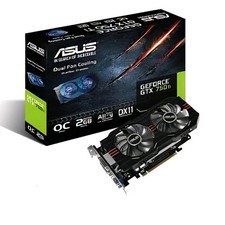 ASUS Geforce GTX 750 Ti 2GB Dual Fan GDDR5 GPU