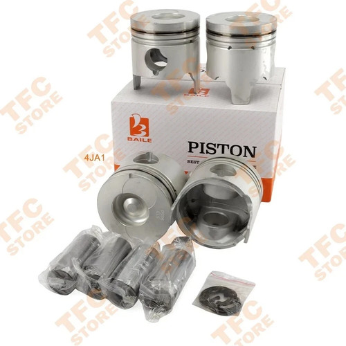 4pcs 4ja1 piston - 4ja1, kit