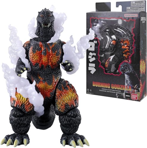 Burning godzilla figure 6 - burning, 6"