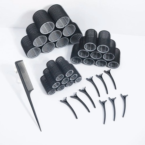19pcs hair rollers self grip - hair,