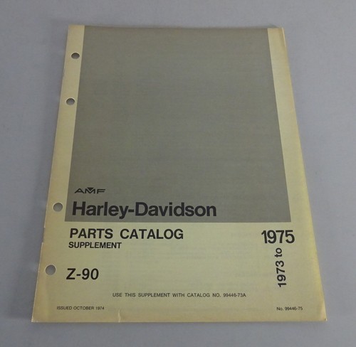 Parts catalog supplement - parts,