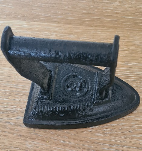 Antique cast sad - iron, 13