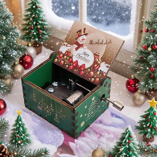 Wooden christmas music - wooden,