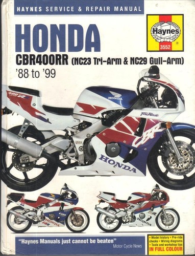 Honda cbr400 nc23 - tri, arm