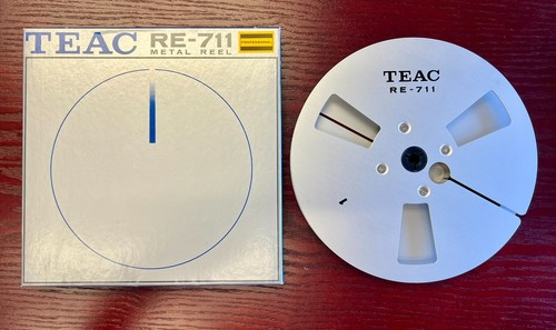 Teac 711 empty metal - 7", re-711