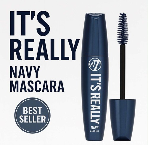Blue mascara s really - blue,
