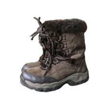 Hi-Tec Brown Faux Fur Snow