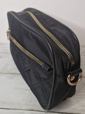 Black quilted Toiletry