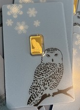 PAMP Suisse 1g Gold Snowy Owl