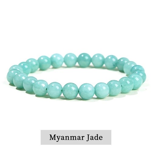 Natural stone bead - natural,