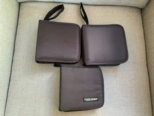 Bundle Hama 20 Space CD DVD Disc Carry Case Holder Bag Wallet Protector Storage