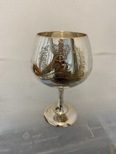 silver-plated goblet