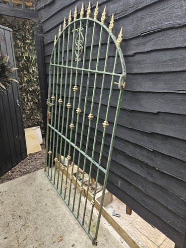 Large antique wrought iron - antique,