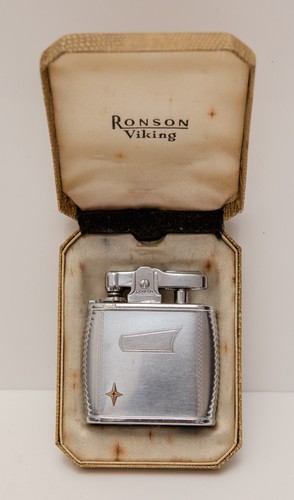 Vintage ronson viking gas - ronson,