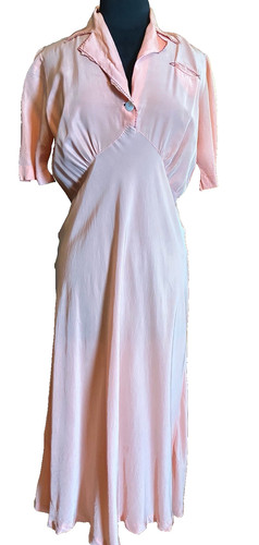 Vintage 1940s lounge gown - vintage,